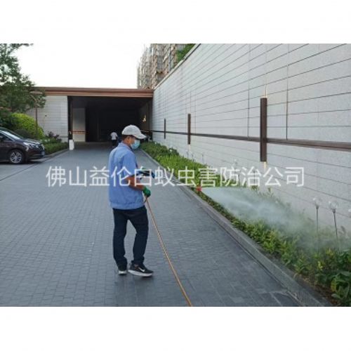 金本企业园区消杀蚊蝇工程